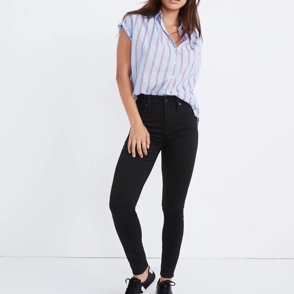 Madewell Curvy High-Rise Skinny Jeans in Carbondale Wash Size 28